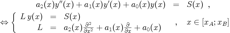 Equation différentielle d'ordre 2
